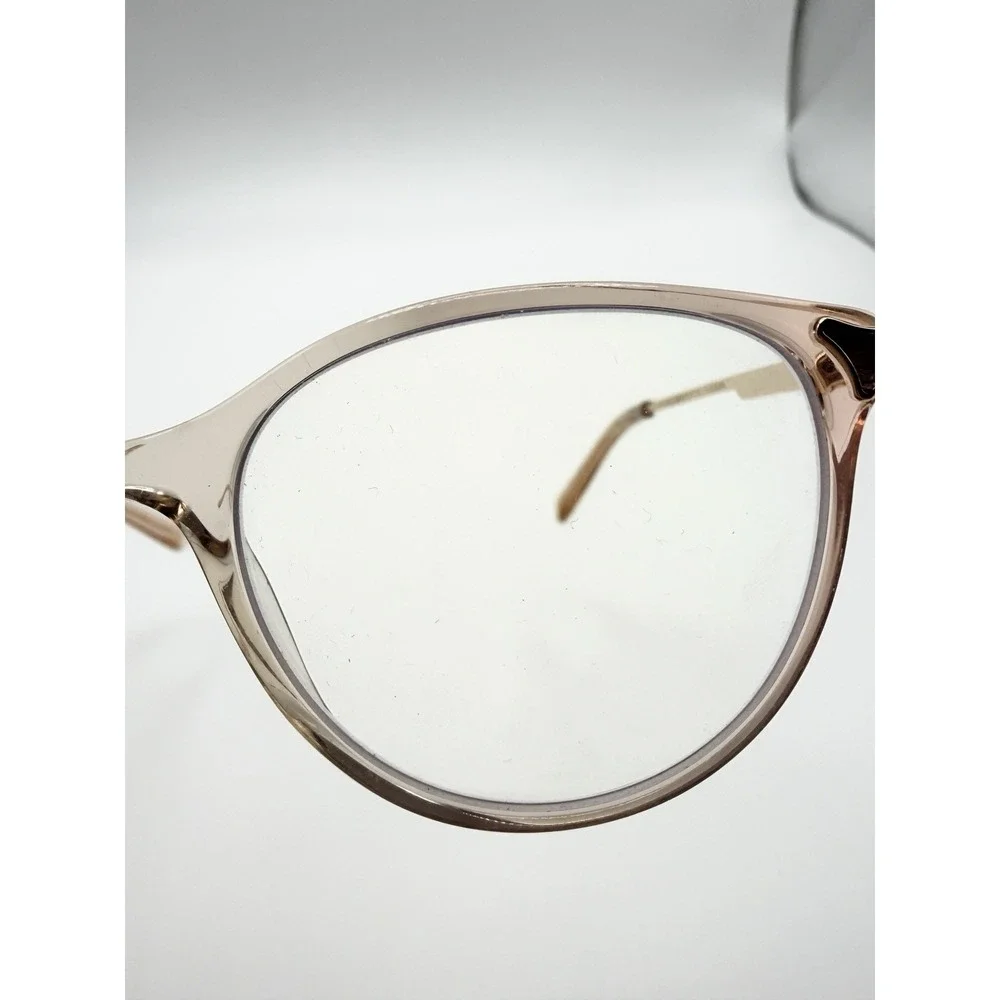 SHWOOD Allison Blush Pink Transparent Full Rim Eyeglasses Frames Only 51-18-140